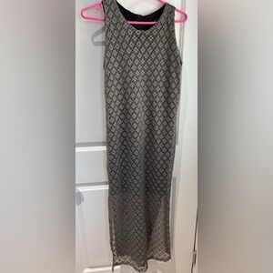 👗2 for $15 or 3 for $20👗Grey Sleeveless Summer Dress with Lining.